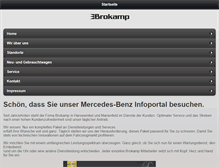 Tablet Screenshot of bbrokamp.de